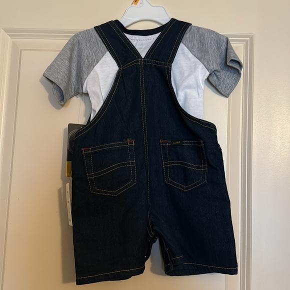 LEE Toddler 2 piece bib overall set. - Picture 2 of 4
